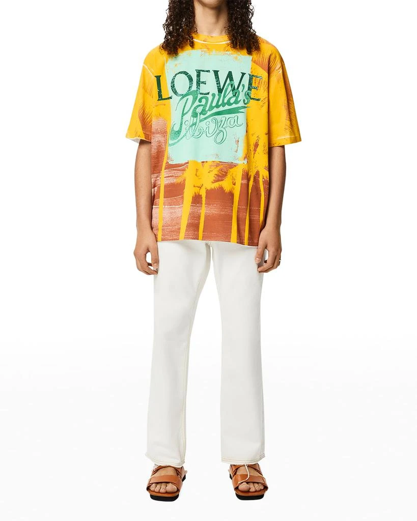 x Paula's Ibiza Men's Palm Logo T-Shirt 商品