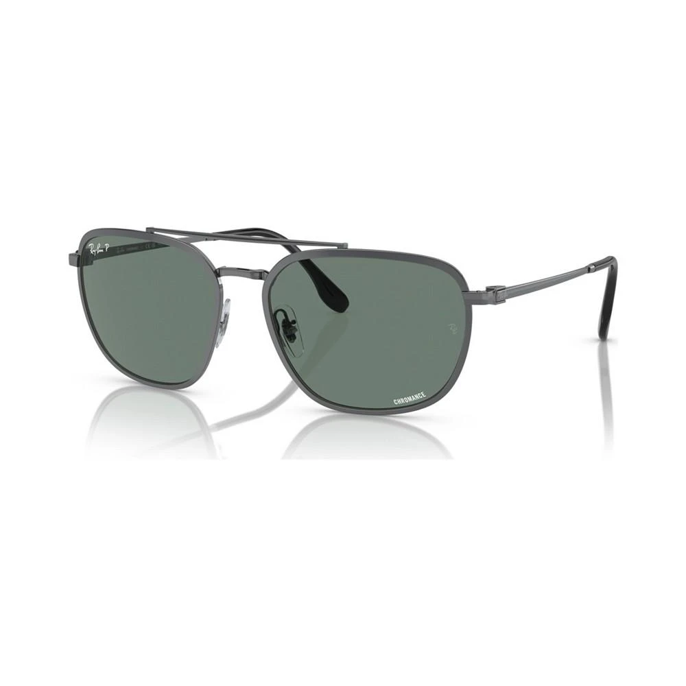 商品Ray-Ban|Men's Polarized Sunglasses, RB3708 Chromance,价格¥1908,第1张图片