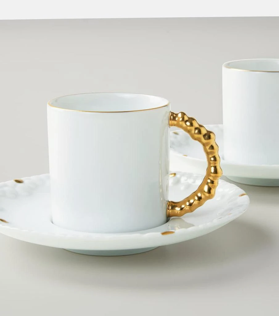 商品L'Objet|Haas Mojave浓缩咖啡杯和咖啡碟，六件套,价格¥6418,第2张图片详细描述