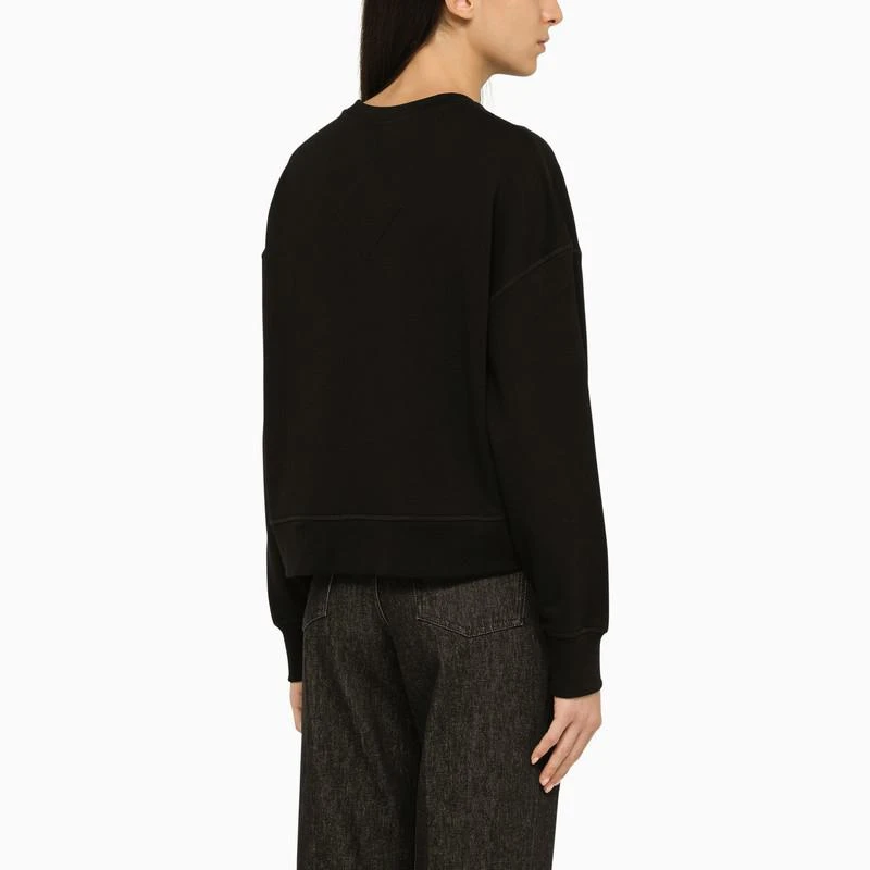 商品Canada Goose|Black crew-neck cotton jumper,价格¥2370,第3张图片详细描述