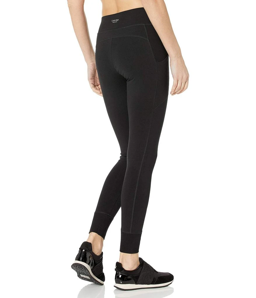 商品Calvin Klein|Premium Performance Double Waistband Moisture Wicking Legging (Standard and Plus),价格¥367,第2张图片详细描述