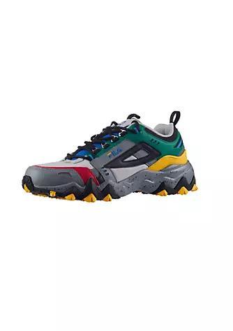 商品Fila|Men's Gray Oakmont Trail Running Shoes,价格¥495,第1张图片