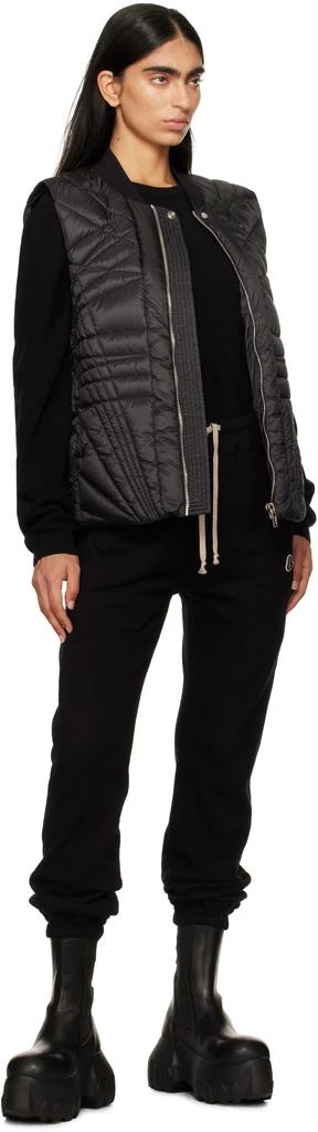 商品Rick Owens|Moncler + Rick Owens 黑色运动裤,价格¥5889,第5张图片详细描述
