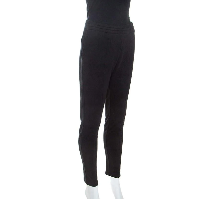 商品[二手商品] Alexander Wang|T by Alexander Wang Black Jersey Track Pants M,价格¥1048,第2张图片详细描述