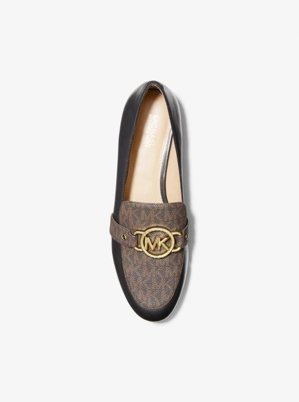 商品Michael Kors|Rory Leather and Logo Loafer,价格¥516,第3张图片详细描述