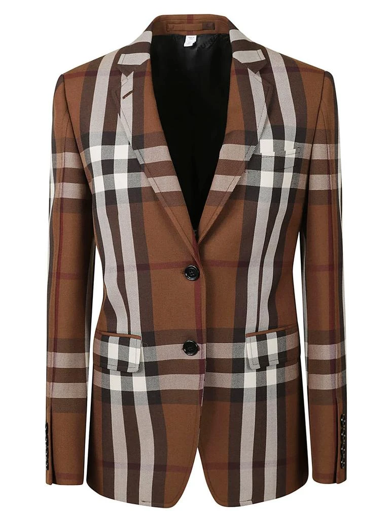 商品Burberry|Burberry Tonya Check Blazer,价格¥9148,第1张图片