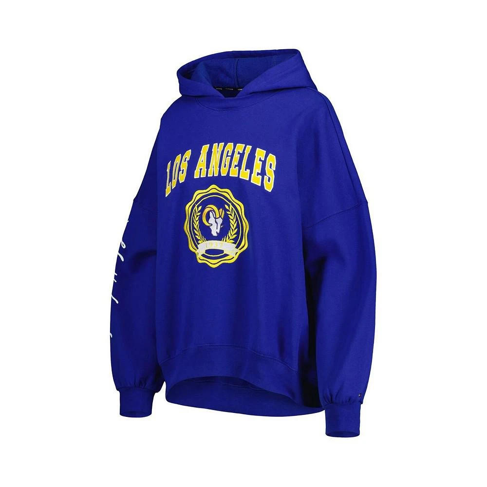 商品Tommy Hilfiger|Women's Royal Los Angeles Rams Becca Drop Shoulder Pullover Hoodie,价格¥505,第4张图片详细描述