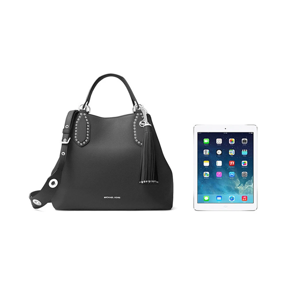 MICHAEL KORS 黑色女士手提包 30T7SBNS3L-BLACK 商品