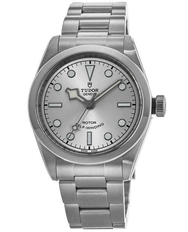 帝舵Tudor女款机械表|Black Bay Silver Dial Steel Women's Watch