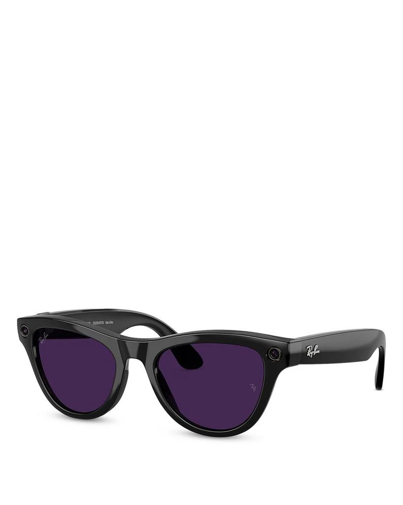 商品Ray-Ban|Meta Skyler (Gen 2) Cat Eye AI Glasses, 52mm,价格¥3368,第1张图片