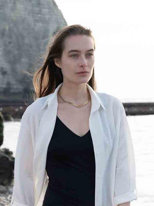 商品hyeres-lor|Silver Chain Necklace,价格¥2221,第4张图片详细描述