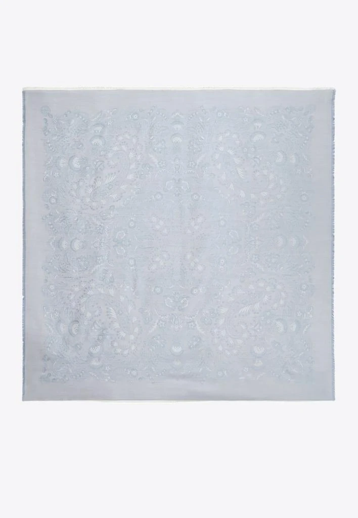 商品ETRO|Wool and Silk Jacquard Shawl,价格¥4641,第1张图片