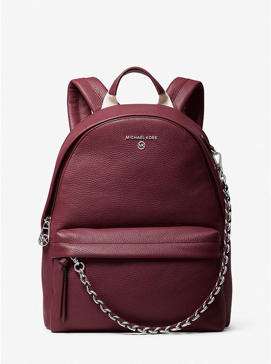 Slater Medium Pebbled Leather Backpack商品第1张图片规格展示