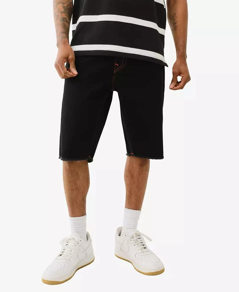 商品True Religion|Men's Ricky Single Needle Flap Fray Hem Shorts,价格¥886,第1张图片