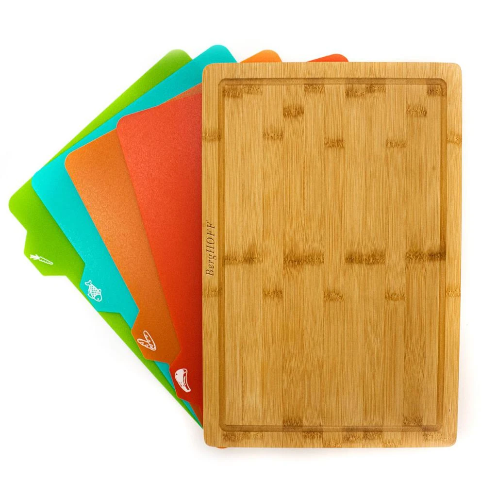 商品BergHOFF|Bamboo 5pc Cutting Board,价格¥303,第1张图片