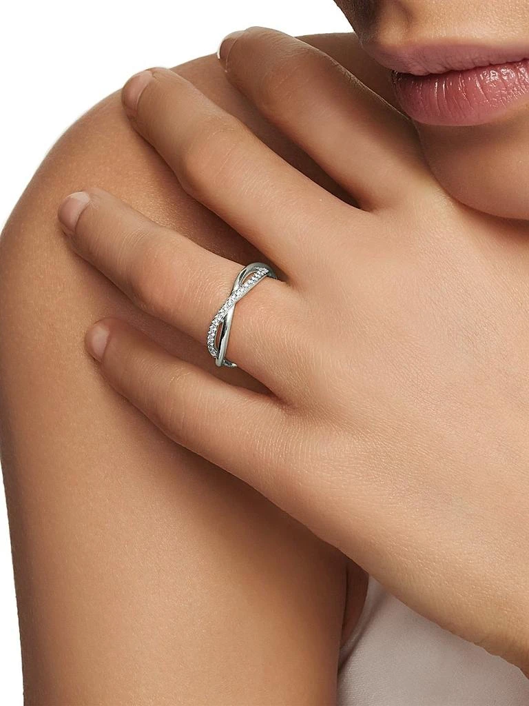 Infinity Band Ring in Platinum 商品