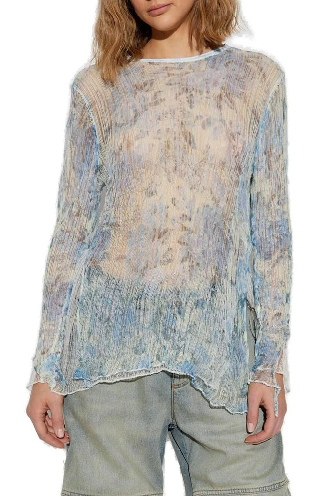 商品Diesel|Diesel K-Aasmos-A Dishevelled Knit Jumper,价格¥3384,第2张图片详细描述