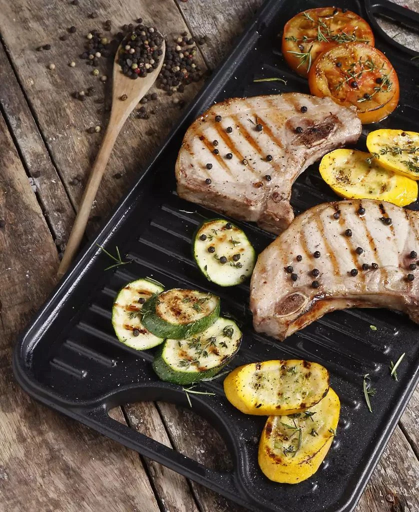Cast Iron Large Reversible 18.5" x 10" Rectangular Griddle 商品