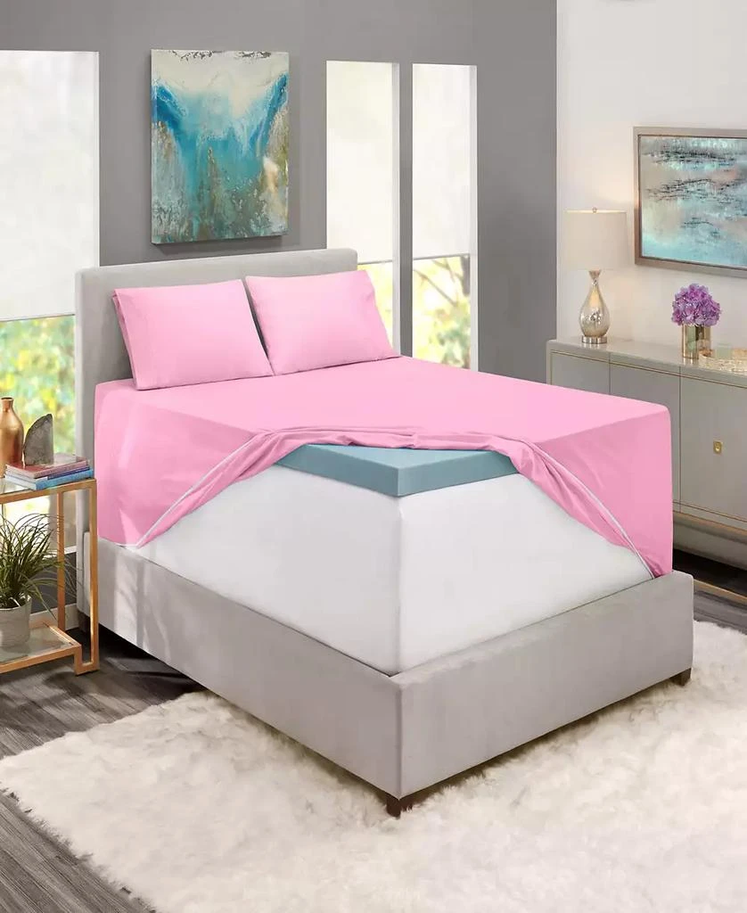 商品Nestl|Extra Deep Pocket 4-Pc. Sheet Set, Twin,价格¥155,第2张图片详细描述