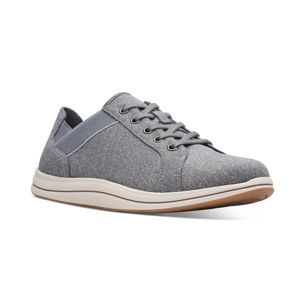 商品Clarks|Women's Cloudsteppers Breeze Sky Lace-Up Sneakers,价格¥362,第1张图片