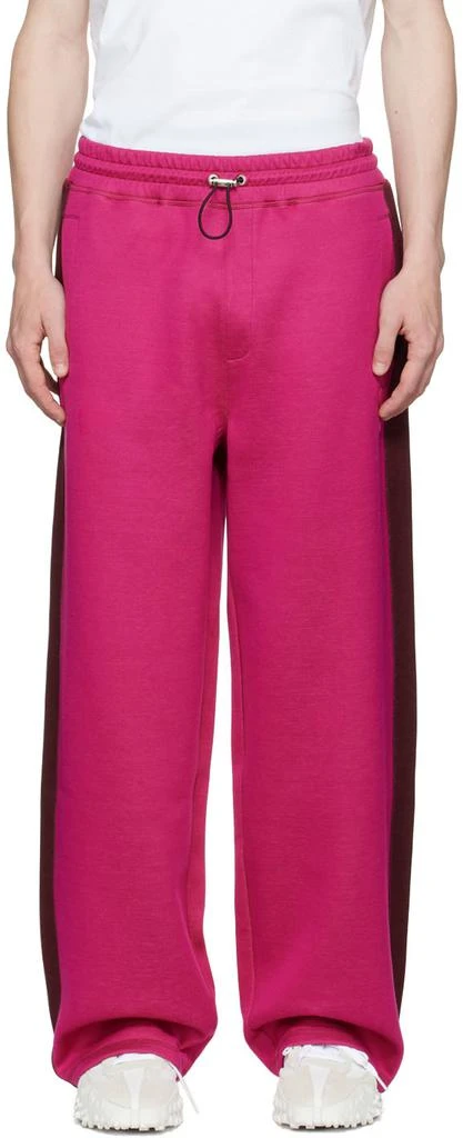 商品AMI|Pink Track Lounge Pants,价格¥887,第1张图片