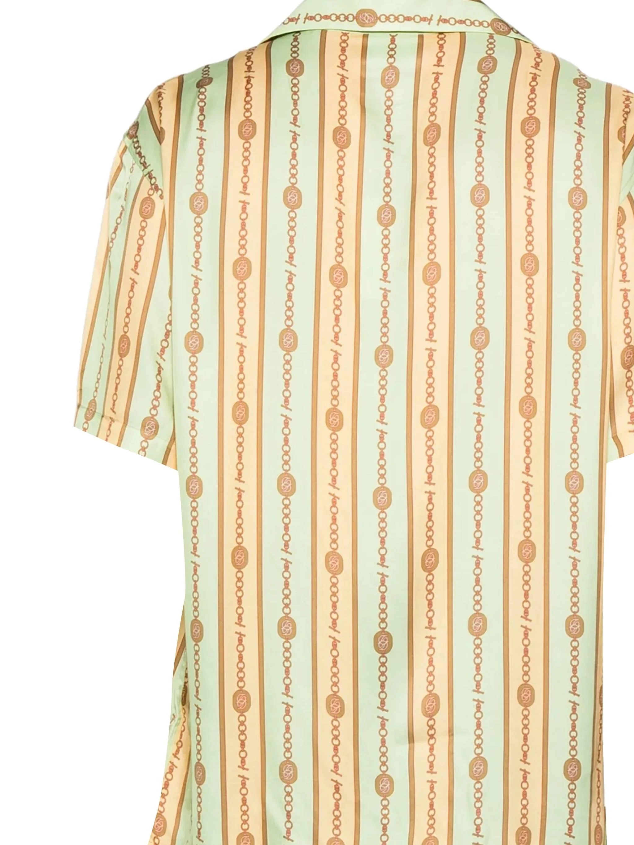 商品【商品预售7天发��货】 Drôle de Monsieur|Drôle de Monsieur 男士衬衫 GSH204VI016LGN 花色,价格¥1183,第4张图片详细描述