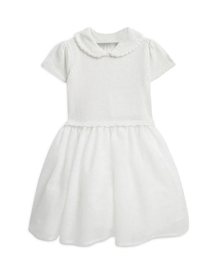 商品Ralph Lauren|Girls' Mixed Media Dress - Baby,价格¥1279,第1张图片