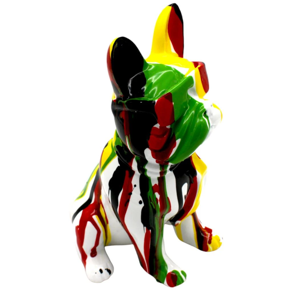 商品Interior Illusion Plus|Interior Illusions Plus Multi-Color II Graffiti Dog with Glasses - 8" tall,价格¥458,第2张图片详细描述