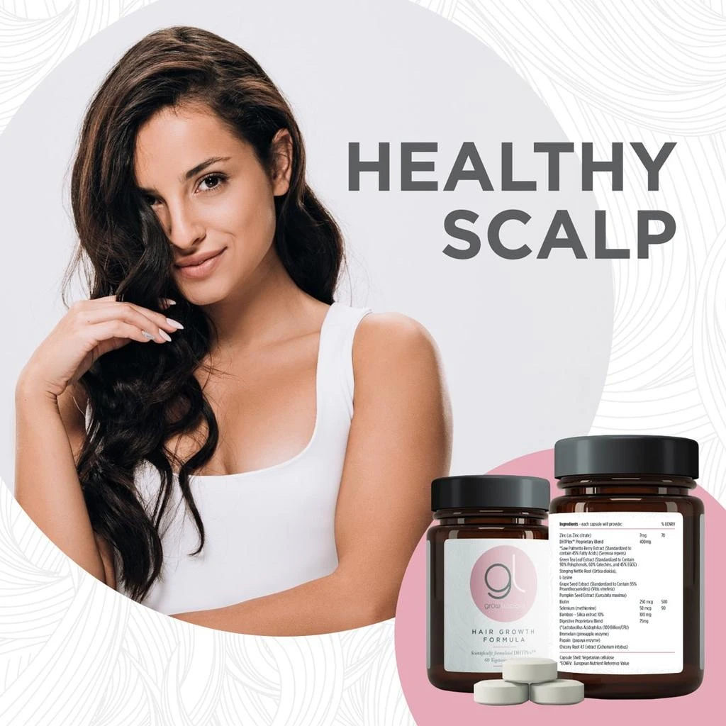 Grow Luscious Hair Growth Formula, Oil, Ginger Shampoo & Conditioner 商品