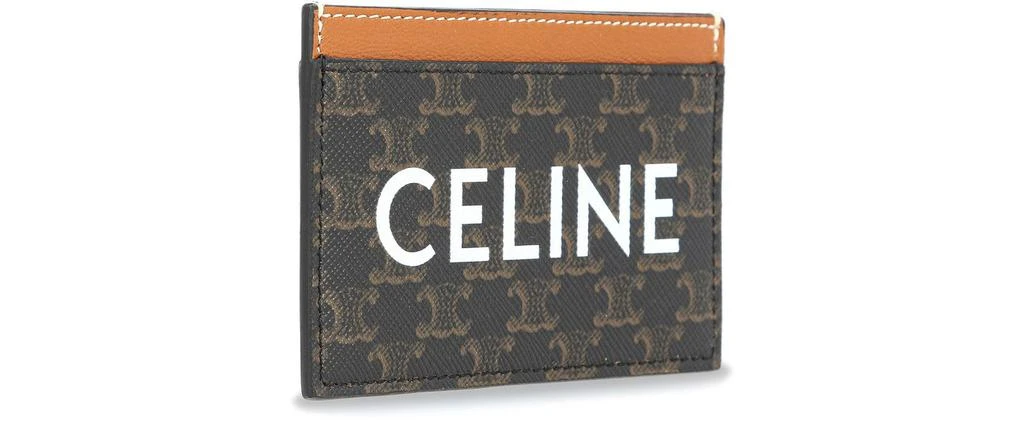 商品Celine|Celine Triomphe 帆布印花卡夹,价格¥2305,第2张图片详细描述