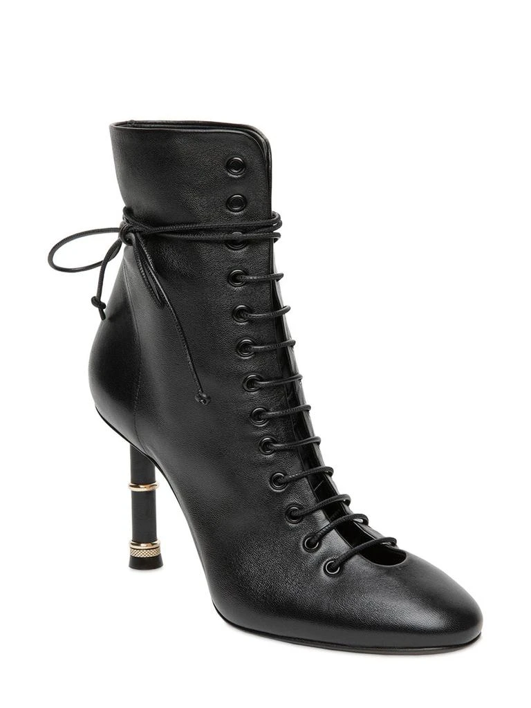 商品ALEVÌ|90mm Love Leather Ankle Boots,价格¥4770,第3张图片详细描述