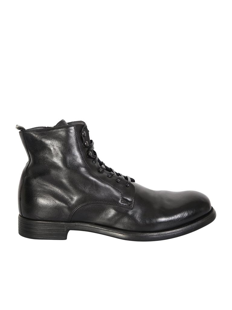 OFFICINE CREATIVE THE CHRONICLE ANKLE BOOTS FEATURE A VERSATILE STYLE ENHANCED BY HANDCRAFTED FINISHES商品第1张图片规格展示