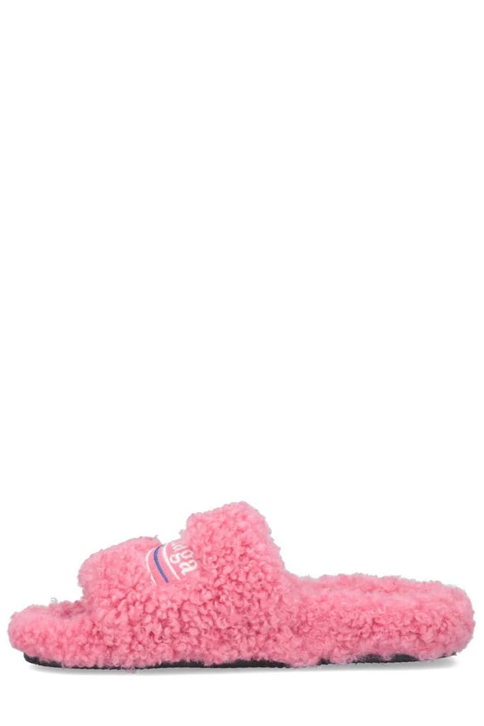 商品Balenciaga|Balenciaga Furry Slide Sandals,价格¥4083,第3张图片详细描述