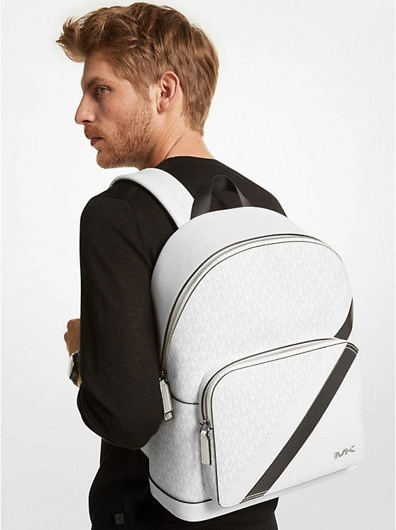 商品Michael Kors|Cooper Logo and Striped Backpack,价格¥1340,第4张图片详细描述