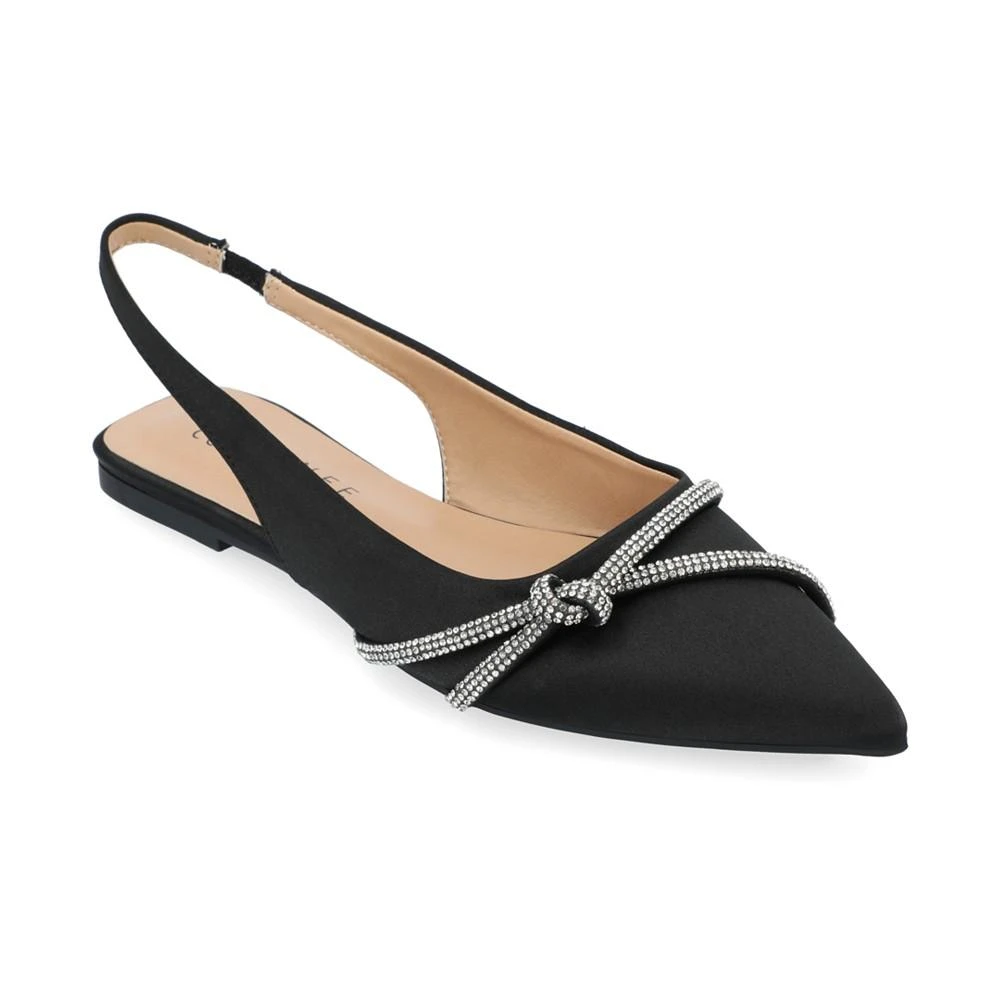 商品Journee Collection|Women's Rebbel Slingback Flats,价格¥330,第1张图片