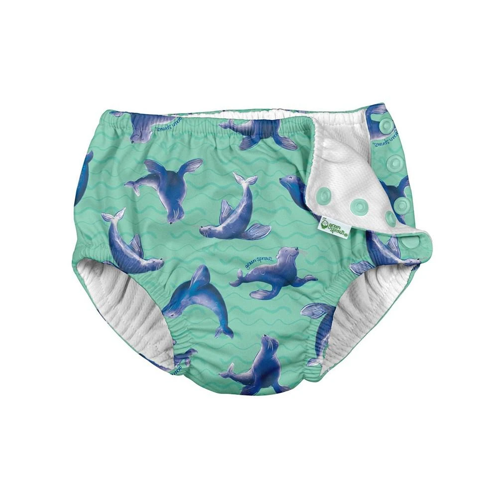 商品green sprouts|i play. Baby Boys Snap Reusable Absorbent Swim Diaper,价格¥112,第1张图片详细描述
