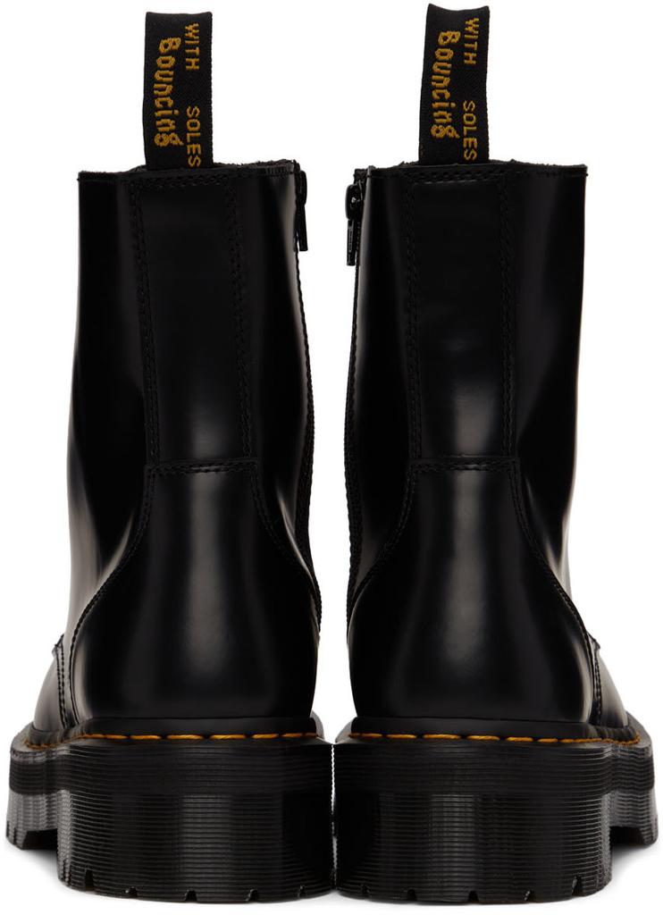 Black Polished Jadon Boots商品第4张图片规格展示