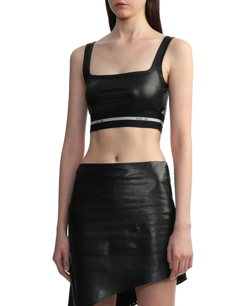 商品Helmut Lang|Faux leather bra top,价格¥599,第3张图片详细描述