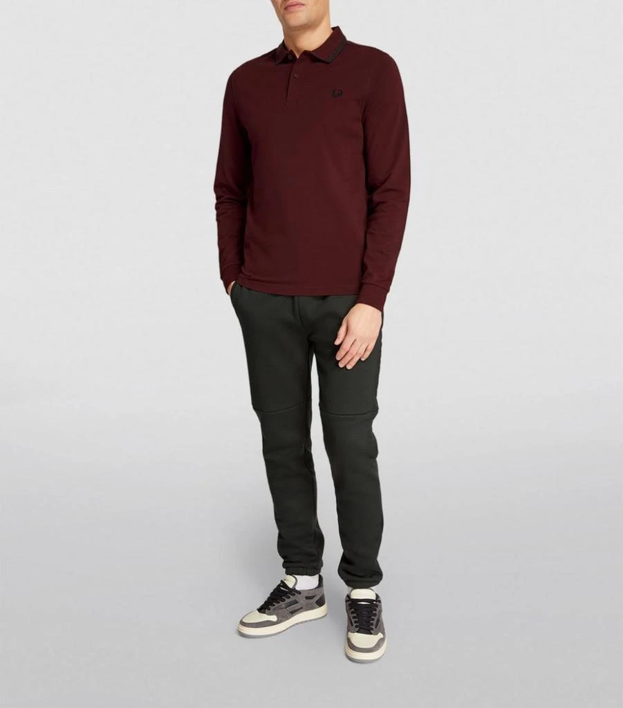 商品Fred Perry|Long-Sleeved Twin Tipped Polo Shirt,价格¥587,第2张图片详细描述