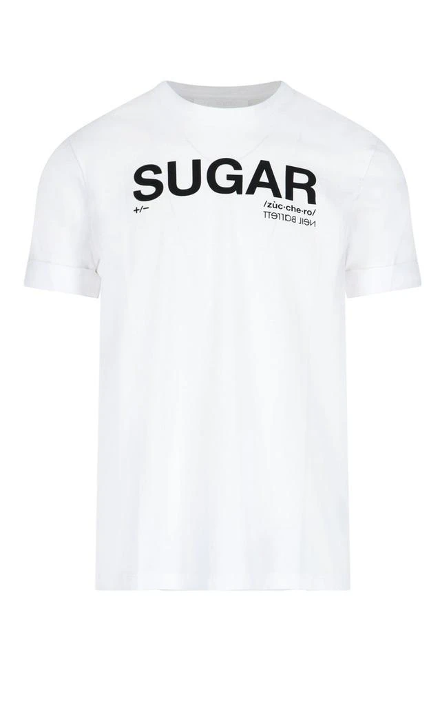 商品Neil Barrett|Neil Barrett Sugar Text Print T-Shirt,价格¥745,第1张图片