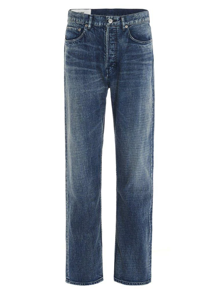 商品Ambush|Ambush Logo Patch Straight Leg Jeans,价格¥2120,第1张图片