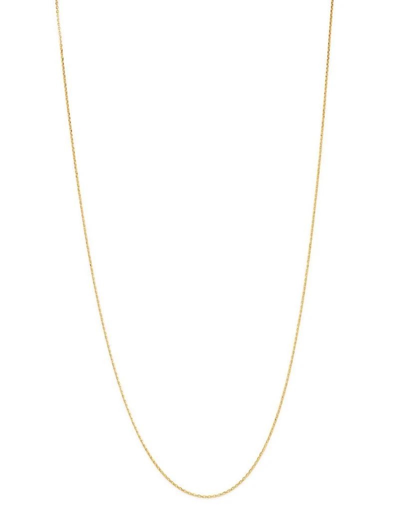 商品Bloomingdale's Fine Collection|Mirror Cable Link Chain Necklace in 14K Yellow Gold - Exclusive,价格¥2084,第1张图片