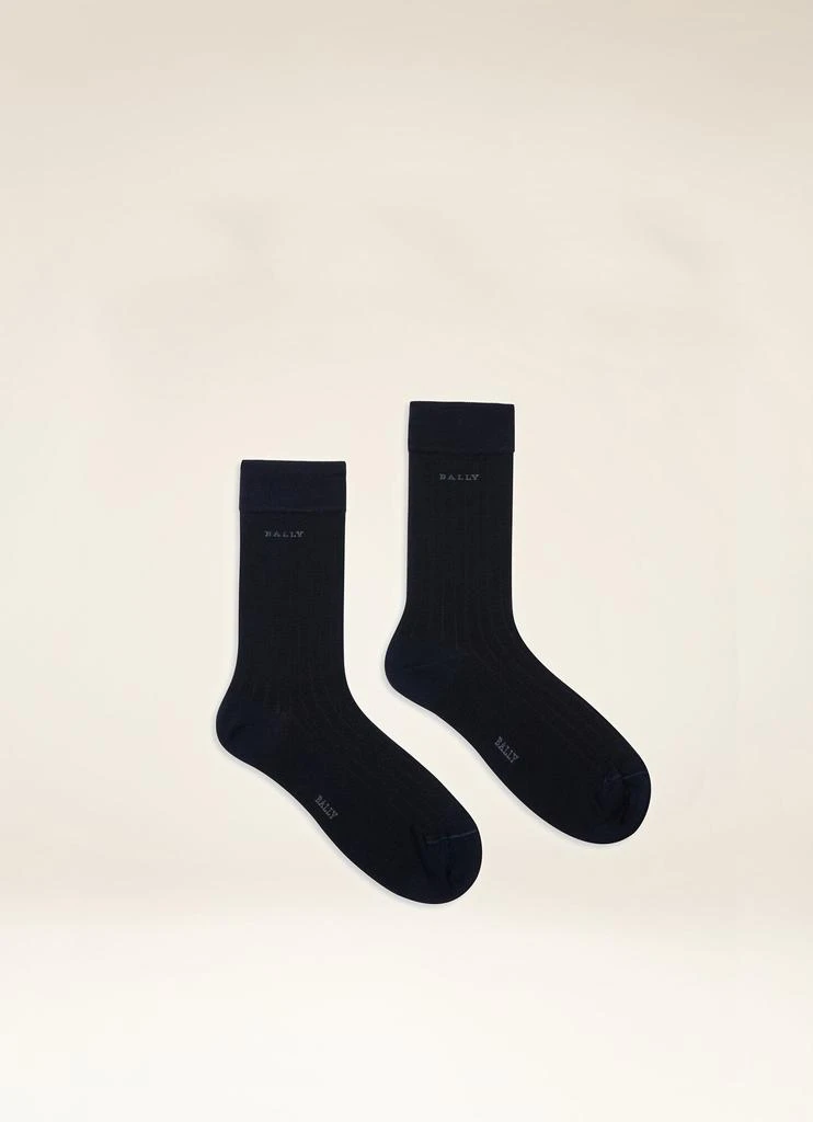 商品Bally|Ribbed Socks,价格¥259,第1张图片