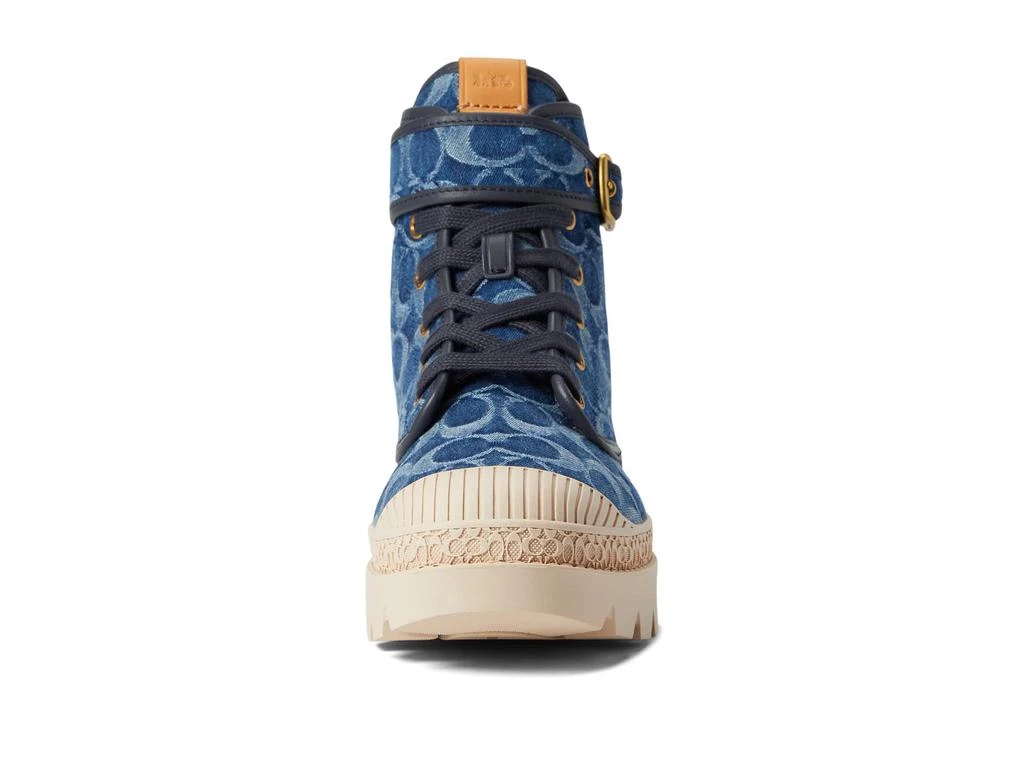 商品Coach|Trooper Denim Mid Top Boot,价格¥1653,第2张图片详细描述