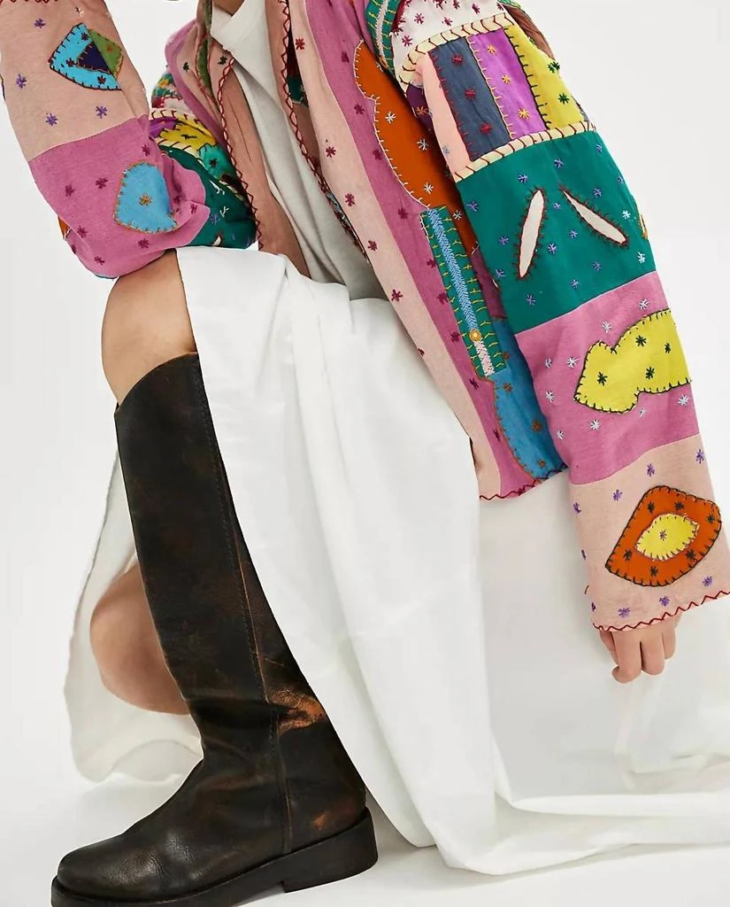 商品Victoria Leivissa|Evil Eye Jacket In Pink/rose,价格¥2395,第2张图片详细描述