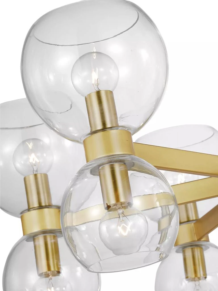 商品Kate Spade|Visual Comfort Studio Londyn Burnished Brass Chandelier,价格¥7079,第3张图片详细描述
