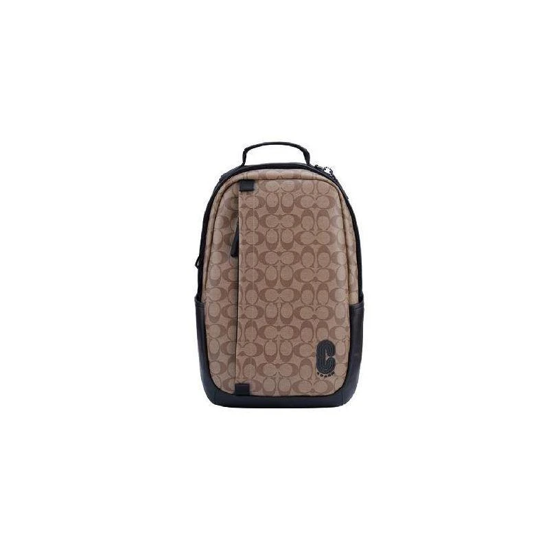 商品Coach|香港直邮coach蔻驰男士印花双肩包F89922QBTN2潮流时尚款式新颖,价格¥4147,第1张图片