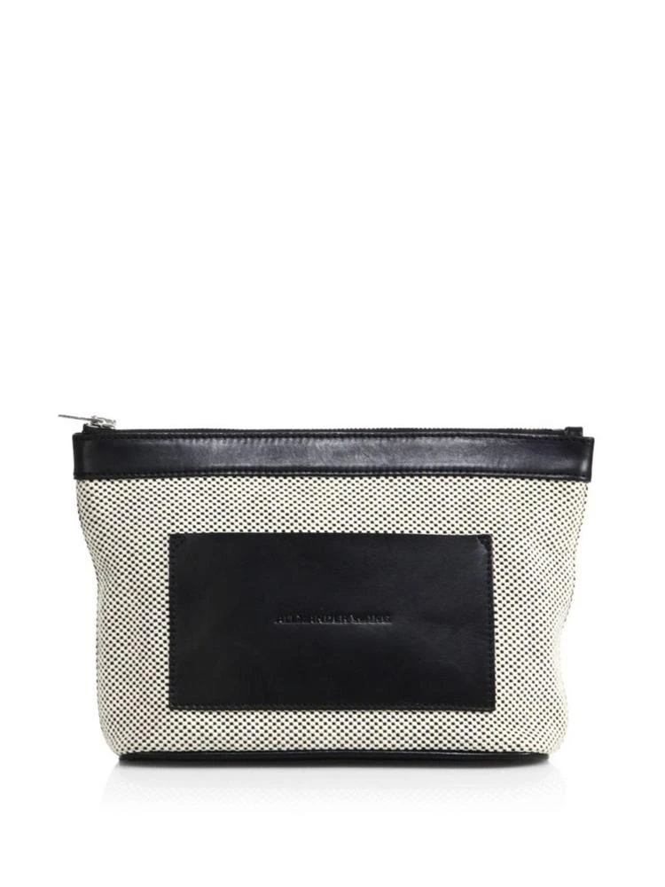 商品Alexander Wang|Checkerboard Patterned Zipped Pouch,价格¥585,第1张图片