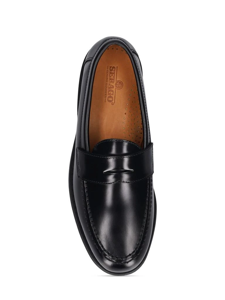 商品SEBAGO|Ryan Brushed Leather Loafers,价格¥993,第3张图片详细描述