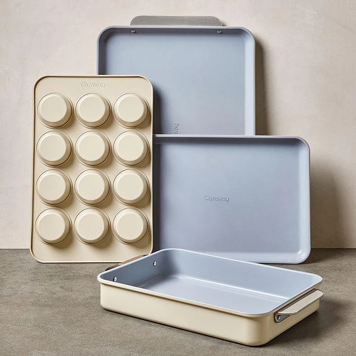 商品Caraway|4 Pc Nonstick Mini Baking Set,价格¥1832,第2张图片详细描述